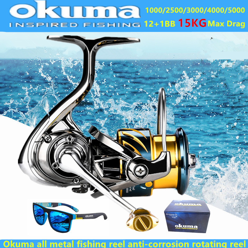 Trolling Reel - Mulinello da Pesca Okuma Tutto in