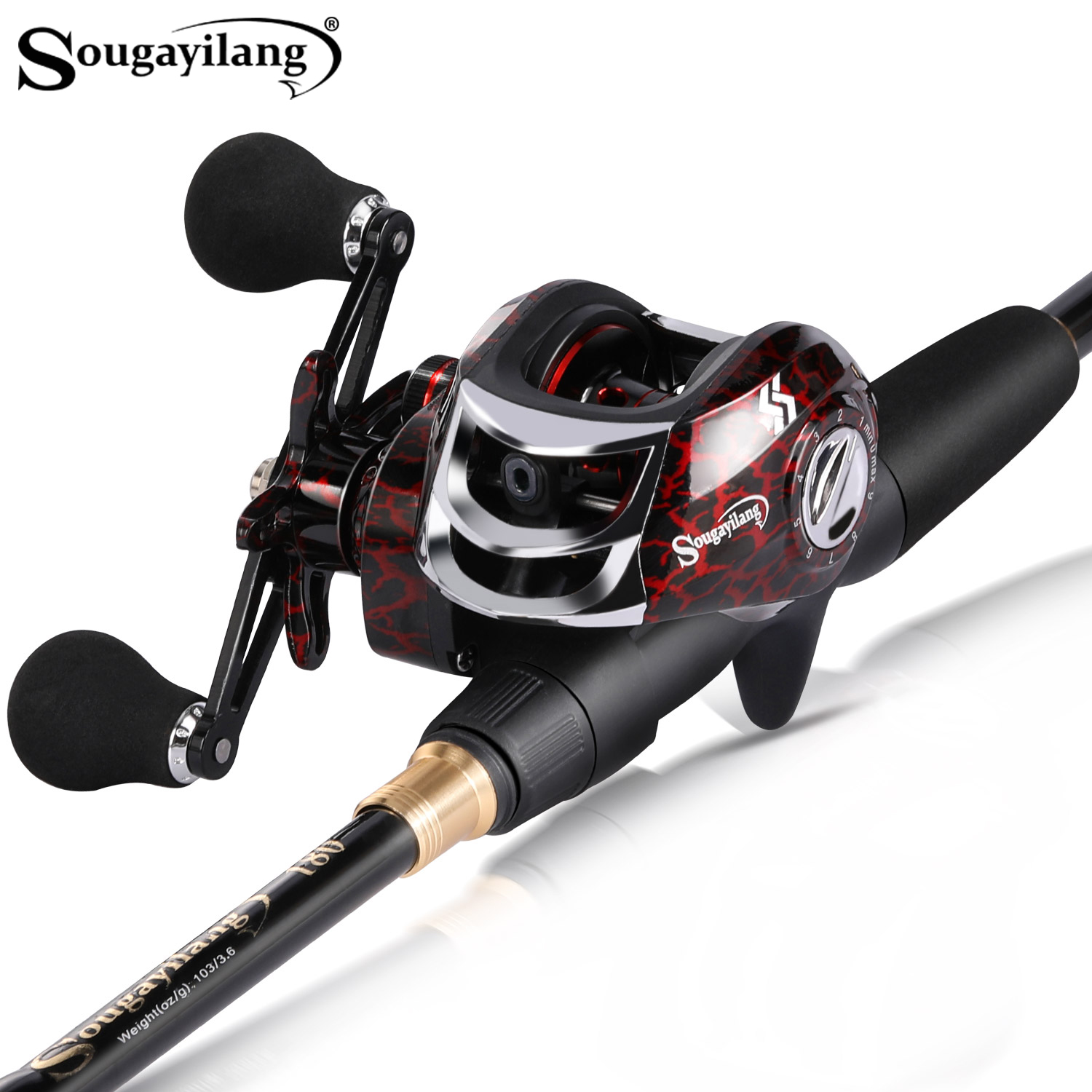 Sougayilang 1.8-2.4m Casting F - Spincast Reel recensione e prezzo
