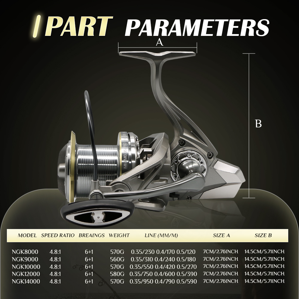 Mulinello da pesca spinning co - Trolling Reel recensione e prezzo